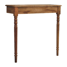 Load image into Gallery viewer, Two Leg Leaning Wall Mount Console Table (738361) - Brown
