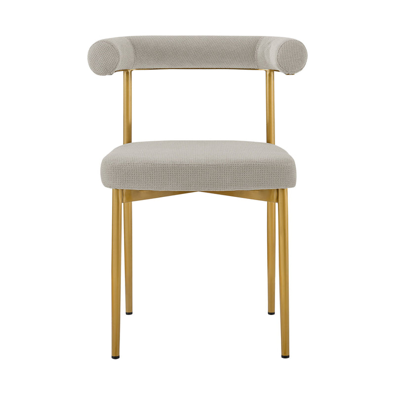 Open Back Dining Side Chairs (Set of 2) - Gray