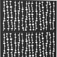 Load image into Gallery viewer, Three Panel Screen Room Divider (562848) - Black
