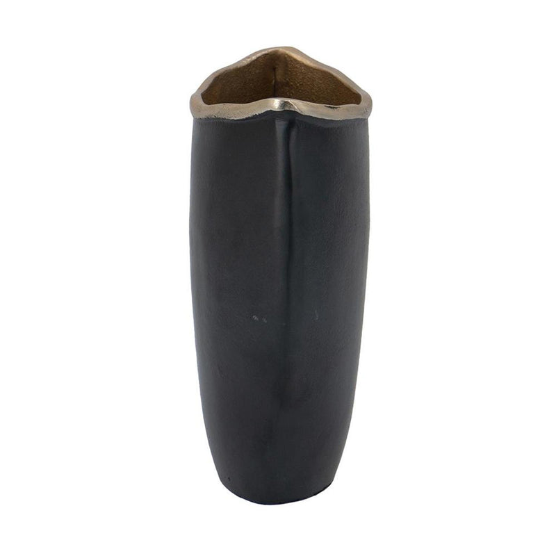 Oval Table Vase (565459) - Black / Gold