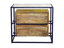Load image into Gallery viewer, 28" Two Drawer Nightstand - Natural
