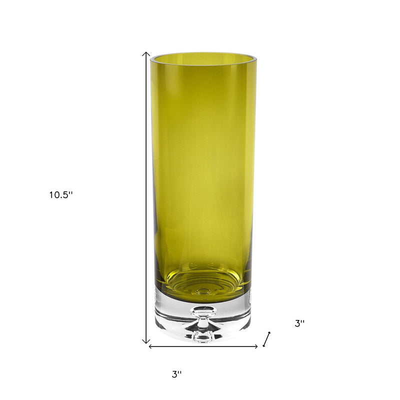Cylinder Table Vase (484493) - Green