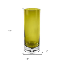 Load image into Gallery viewer, Cylinder Table Vase (484493) - Green
