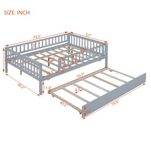 Load image into Gallery viewer, Multi Functional Wooden Daybed Bed

