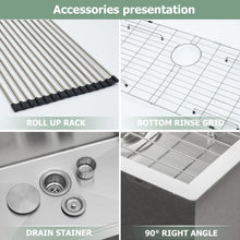 Load image into Gallery viewer, Stainless Steel Drop In Kitchen Sink, Topmount

