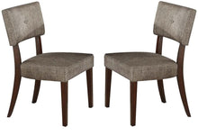 Load image into Gallery viewer, Tufted And Upholstered Fabric Open Back Dining Side Chairs (Set of 2) - Espresso
