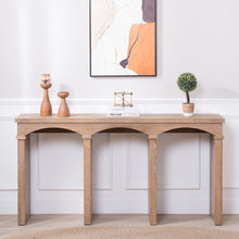 Load image into Gallery viewer, Archway Console Table - Antique Natural / Light Natural / Natural
