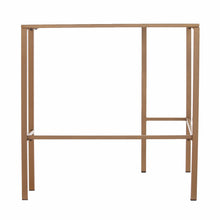 Load image into Gallery viewer, Corner Writing Desk - Clear / Gold
