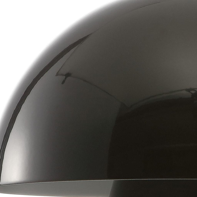 7" Novelty USB Table Lamp With Globe Shade - Black