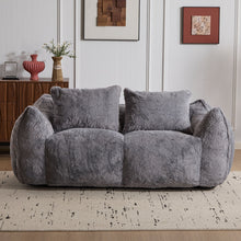 Load image into Gallery viewer, Giant Bean Bag Couch, Ultra Soft Fluffy Loveseat For Living Room
