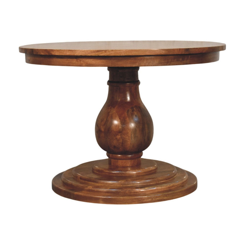 Solid Wood Dining Table (727860) - Brown