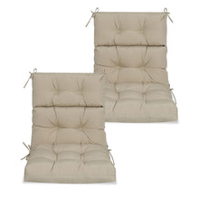 Load image into Gallery viewer, 2 Piece High Back Patio Chair Cushion Set
