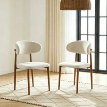 Load image into Gallery viewer, Medieval Modern Farmhouse Dining Chair

