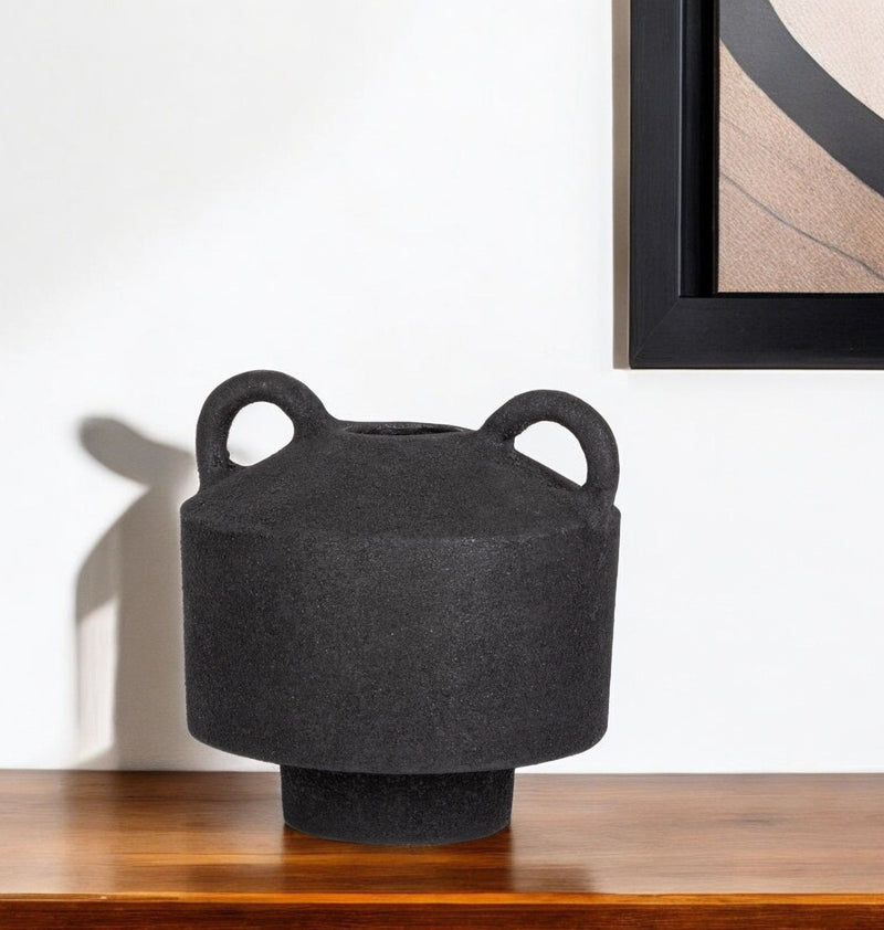 Amphora Table Vase (576777) - Black