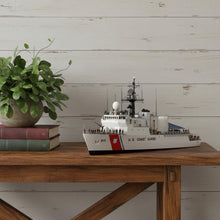 Load image into Gallery viewer, Hand Painted Model Boat (624394) - White
