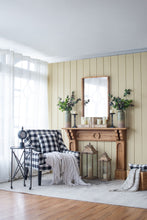Load image into Gallery viewer, Rectangle Wood Mirror, Farmhouse Wall Decor For Living Room Bedroom Entryway - Brown
