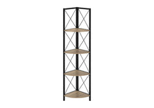 Load image into Gallery viewer, Corner Bookcase - Taupe
