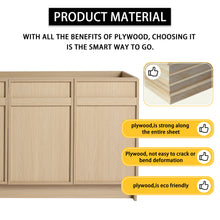 Load image into Gallery viewer, Modern Freestanding Bathroom Vanity &amp; Soft Close Cabinet Doors
