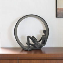 Load image into Gallery viewer, Man Tabletop Sculpture (568331) - Black
