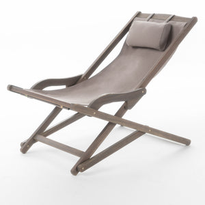 NIKKI BEACH SLING CHAIR - GREY