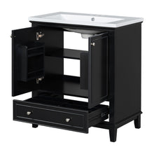 Load image into Gallery viewer, Modern Bathroom Vanity With Sink Combo, Multi Functional Cabinet With Doors And Drawer
