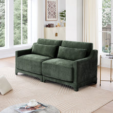 Load image into Gallery viewer, Elegant Sofa With Ergonomic Design And Lumbar Pillows
