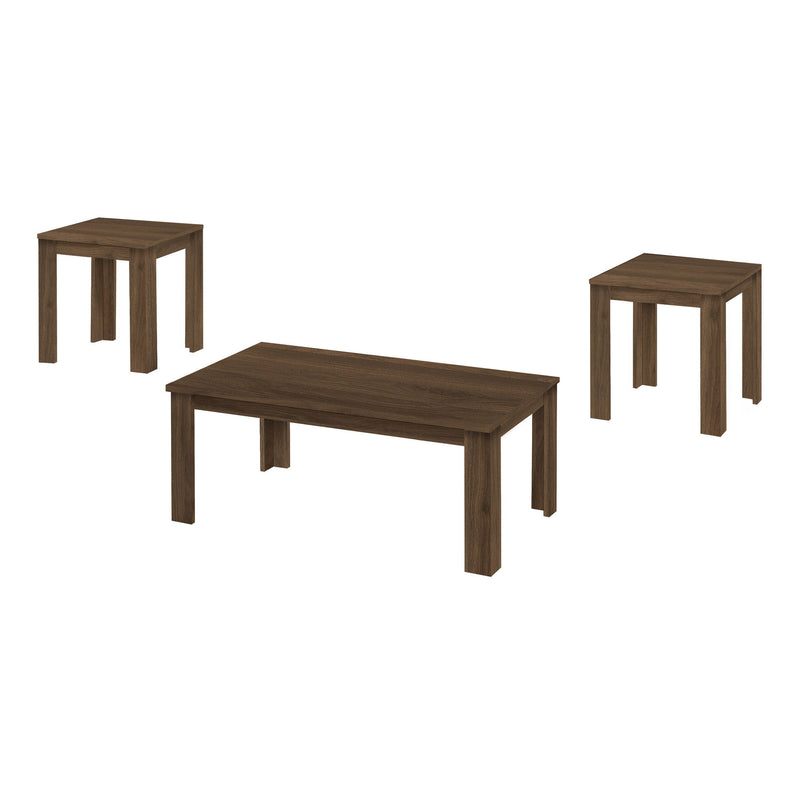 Coffee Table (Set of 3) - Dark Brown