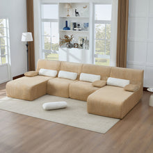 Load image into Gallery viewer, Oversized Sectional Sofa, Living Room Seating With Modular Design
