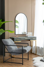 Load image into Gallery viewer, Arched Mirror With Metal Frame, Wall Mirror For Living Room Bedroom Entryway
