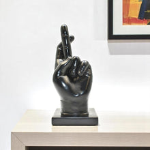 Load image into Gallery viewer, Hand Tabletop Sculpture (568381) - Black
