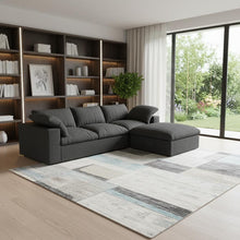 Load image into Gallery viewer, Blend Modular L Shaped Three Piece Corner Sectional - Light Gray
