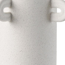 Load image into Gallery viewer, Cylinder Table Vase With Handles (608366) - Off White
