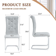 Load image into Gallery viewer, Elegant Design Upholstered Dining Chairs
