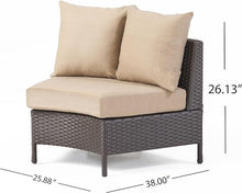 Load image into Gallery viewer, Pt Limon - 5 Pieces Sofa Set - Brown / Beige
