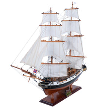 Load image into Gallery viewer, Hand Painted Model Boat (624659) - Dark Brown / White
