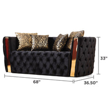 Load image into Gallery viewer, Naomi - Button Tufted Loveseat
