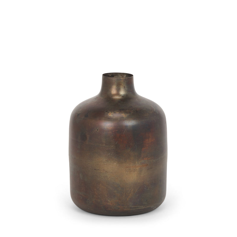 Cylinder Table Vase (608306) - Antiqued Gold
