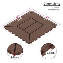 Load image into Gallery viewer, New Style Patio Diy Module Interlocking Decking Tiles, Floor Outdoor And Indoor, Easy And Quick Installation
