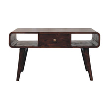 Load image into Gallery viewer, Solid Wood Curved Coffee Table
