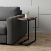 Load image into Gallery viewer, 24" Metal End Table - Brown
