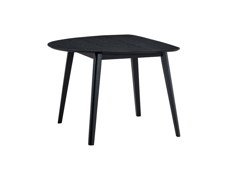 43" Wood Dining Table - Black