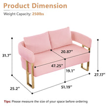Load image into Gallery viewer, Decorative Upholstered Side Chair For Living Room
