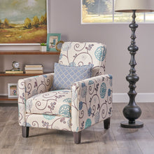 Load image into Gallery viewer, Push Back Upholstered Recliner Armchair
