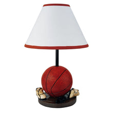 Load image into Gallery viewer, Bedside Table Lamp With White Shade - Orange
