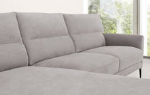 Load image into Gallery viewer, Stationary L Shaped Two Piece Sofa Chaise - Gray
