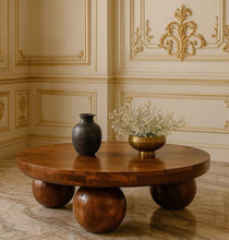 Load image into Gallery viewer, Central Ball Table - Chestnut
