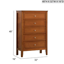 Load image into Gallery viewer, Daniel - Chest, 5 Drawer Storage Unit
