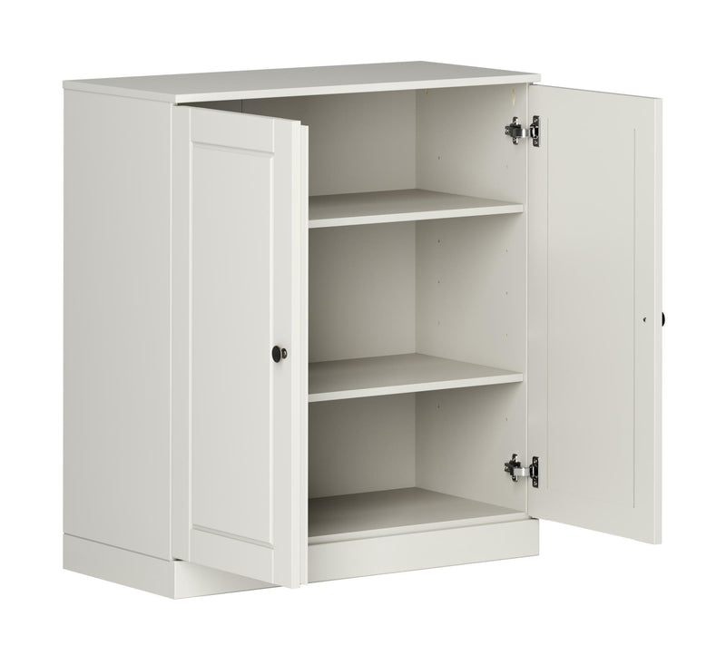 Accent Cabinet With Two Doors (745658) - Off White