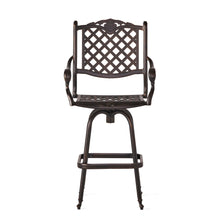 Load image into Gallery viewer, Cast Aluminum Bar Stool - Copper
