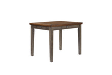 Load image into Gallery viewer, Counter Height 2 Tone 4 Drawer Dining Table - Gray
